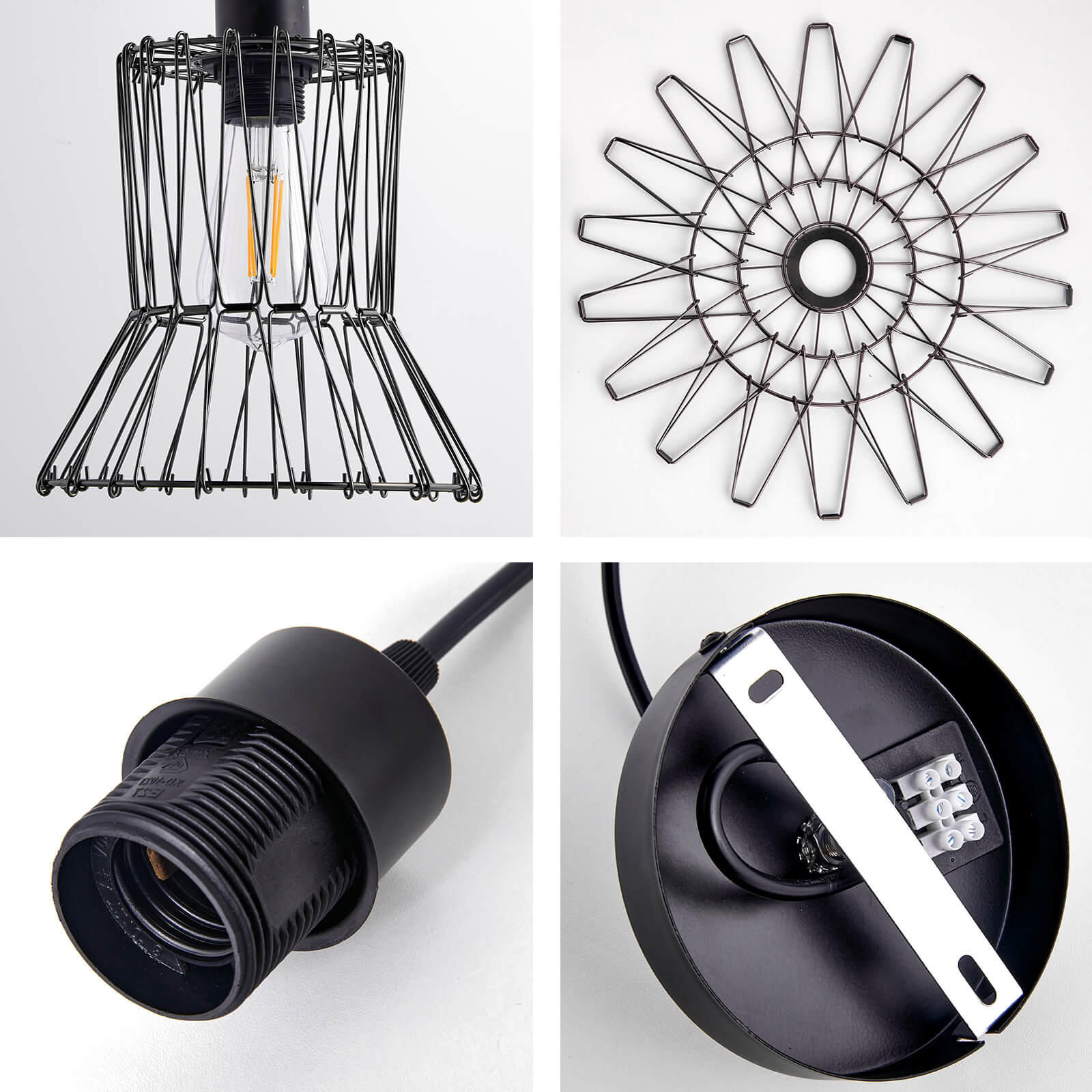 emke-l18b2bl-suspension-fer-anthracite-d-formable-e27 image 6