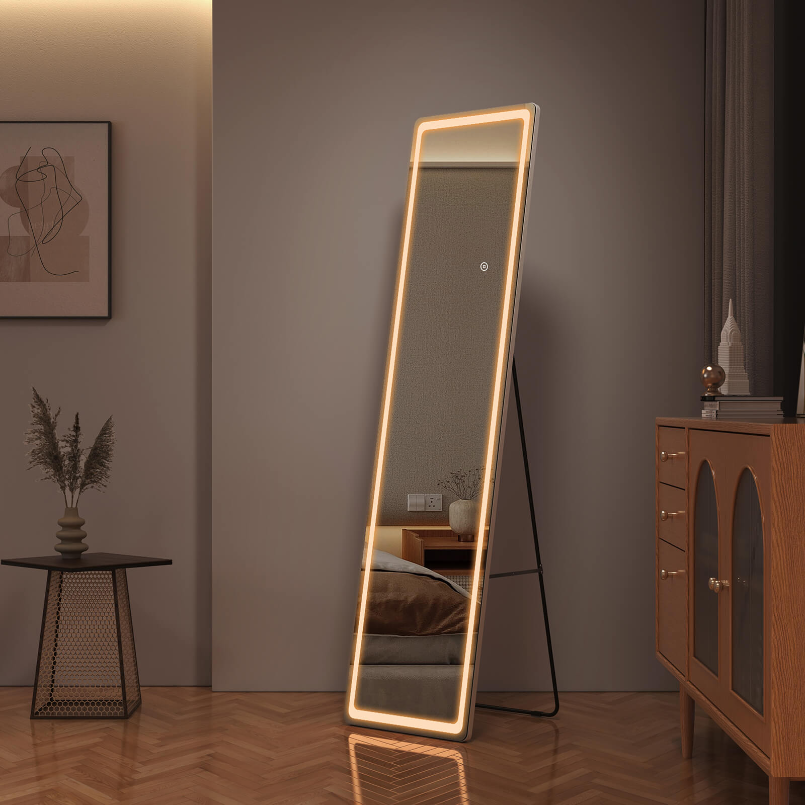 emke-fm01-miroir-sur-pied-led-160x40-3-couleurs image 5