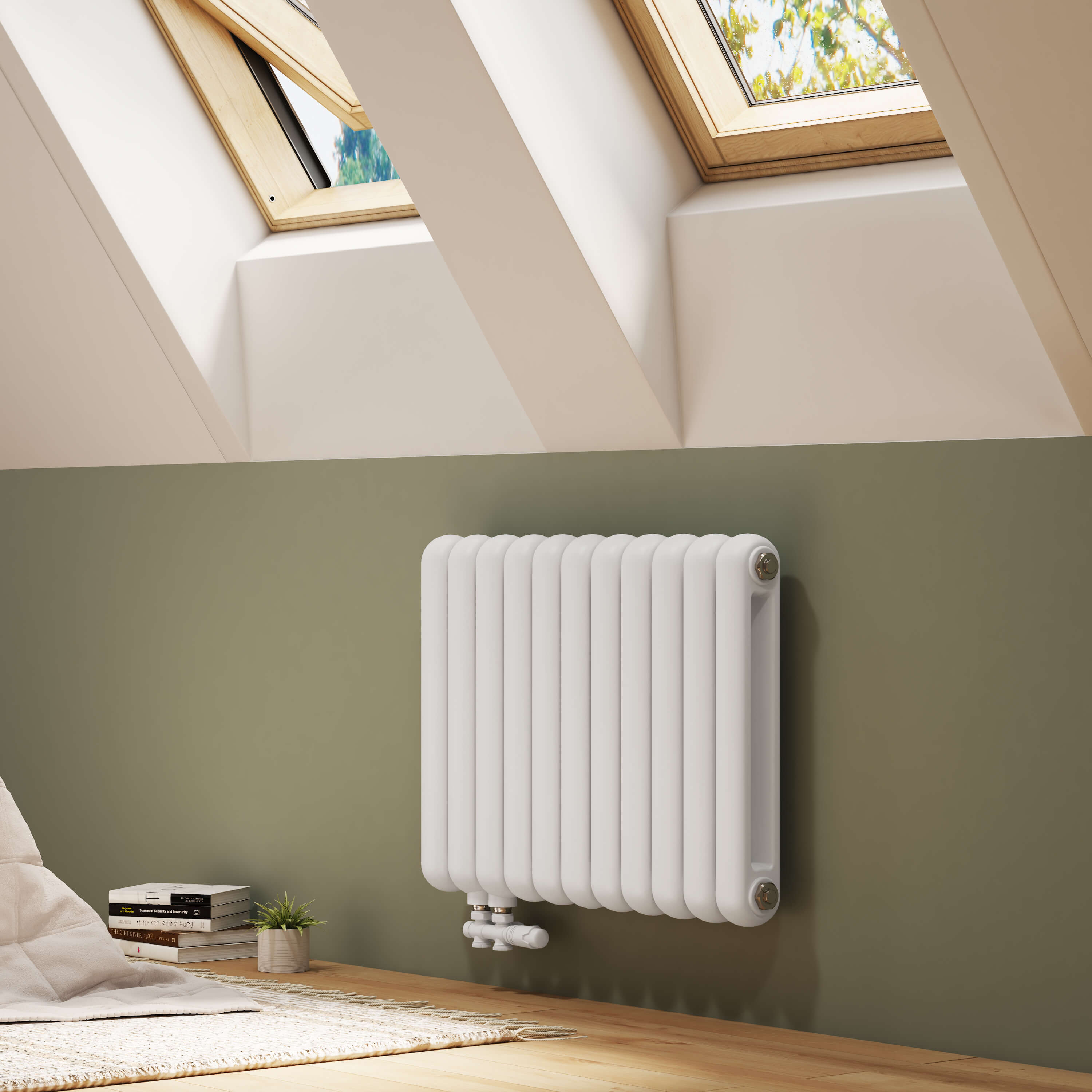 emke-radiateur-eau-chaude-rond-double-anthracite-55x100 image 3