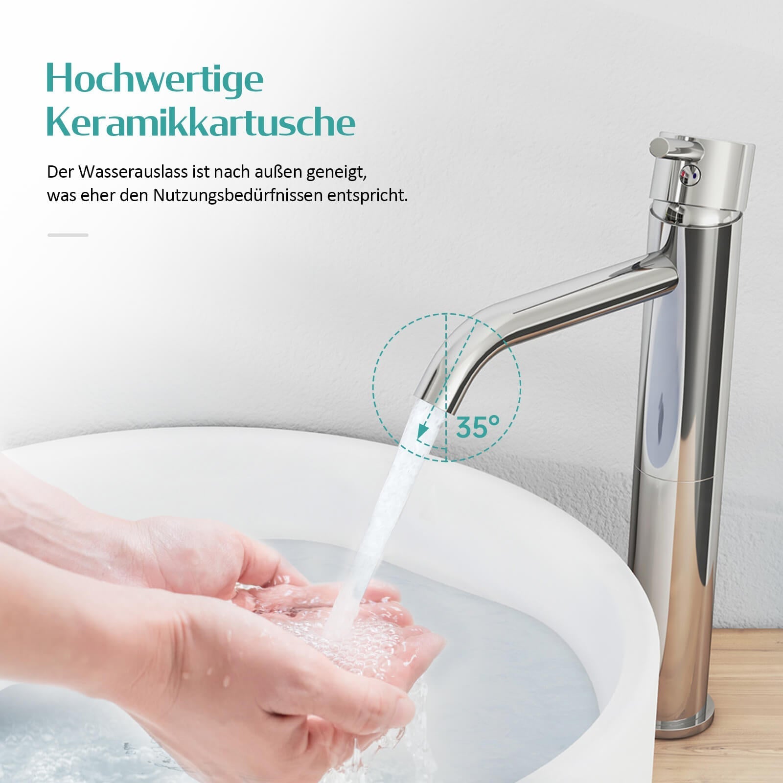 emke-f14-mitigeur-lavabo-chrome-corps-haut-sans-vidage image 8