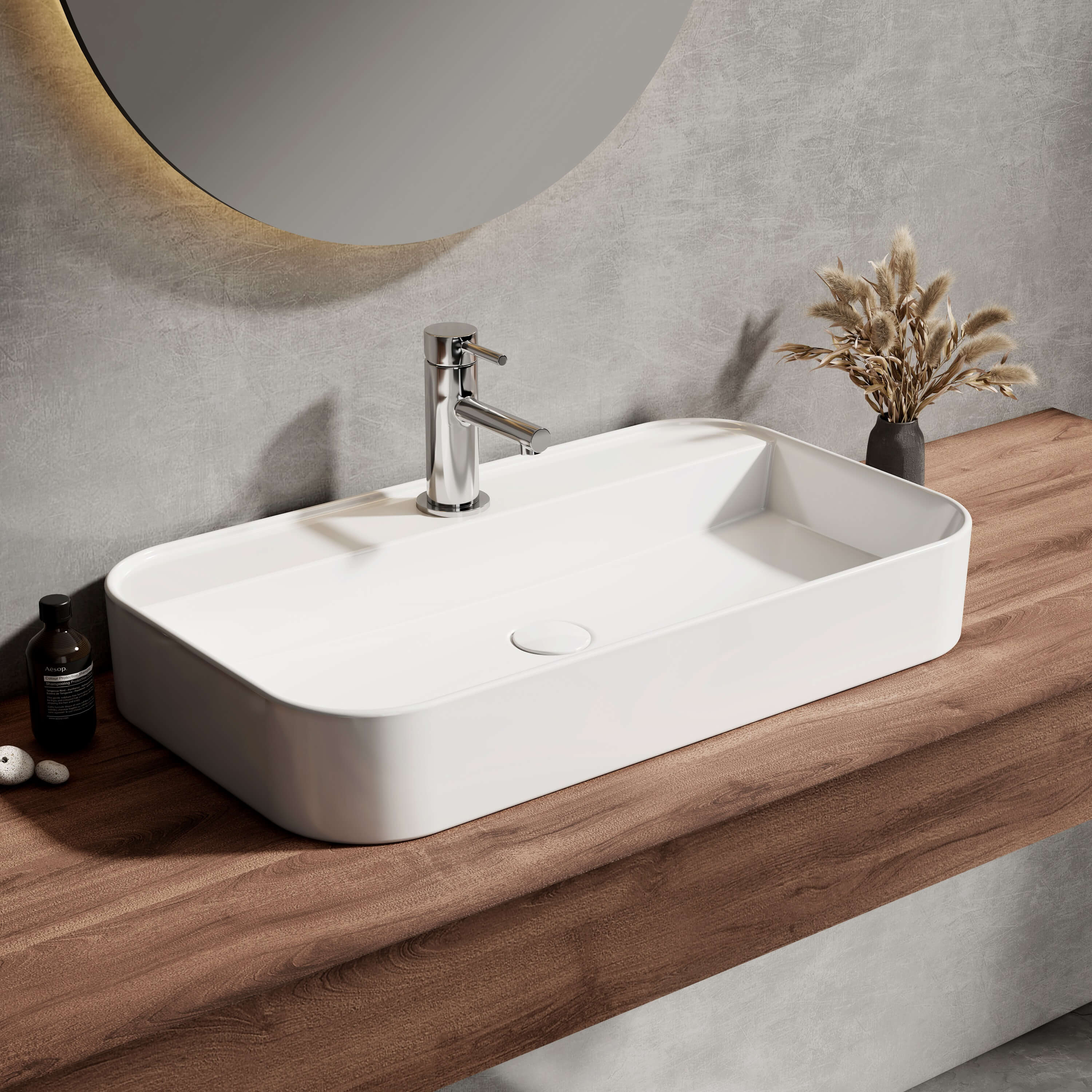 emke-cb02-vasque-poser-50x40-cm-blanc-brillant image 5