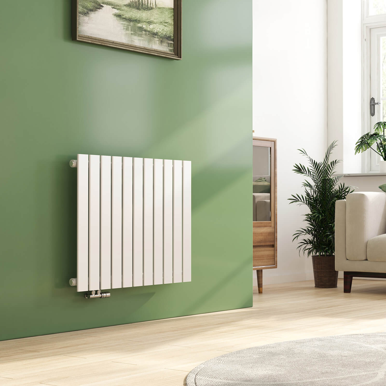 emke-radiateur-plat-63x100-cm-blanc-eau-chaude image 3