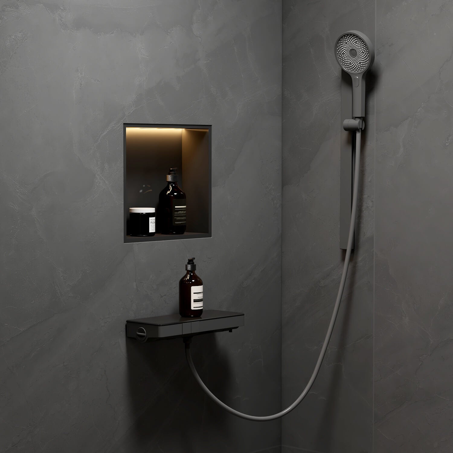 emke-f22-colonne-de-douche-anthracite-mat-thermostatique image 4