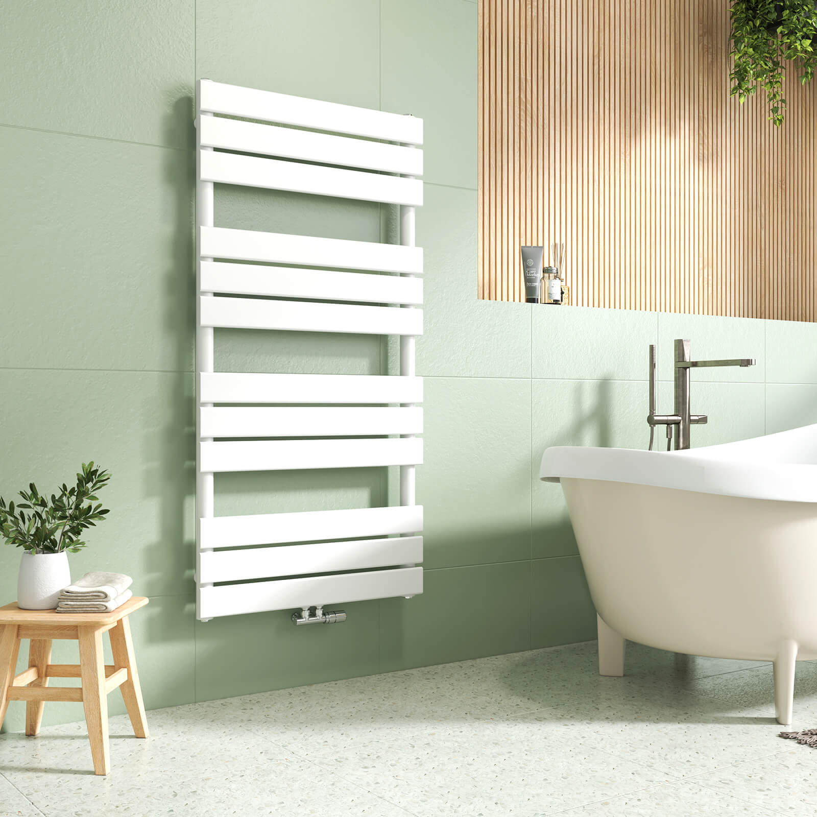 emke-s-che-serviette-ftr-eau-chaude-blanc-120x60 image 5