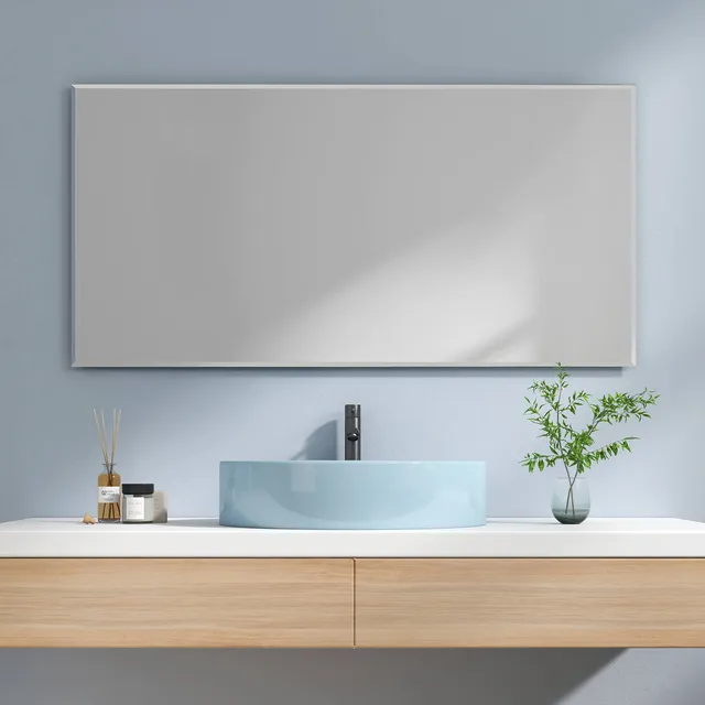 emke-miroir-mural-rectangulaire-120x60-sans-cadre image 1