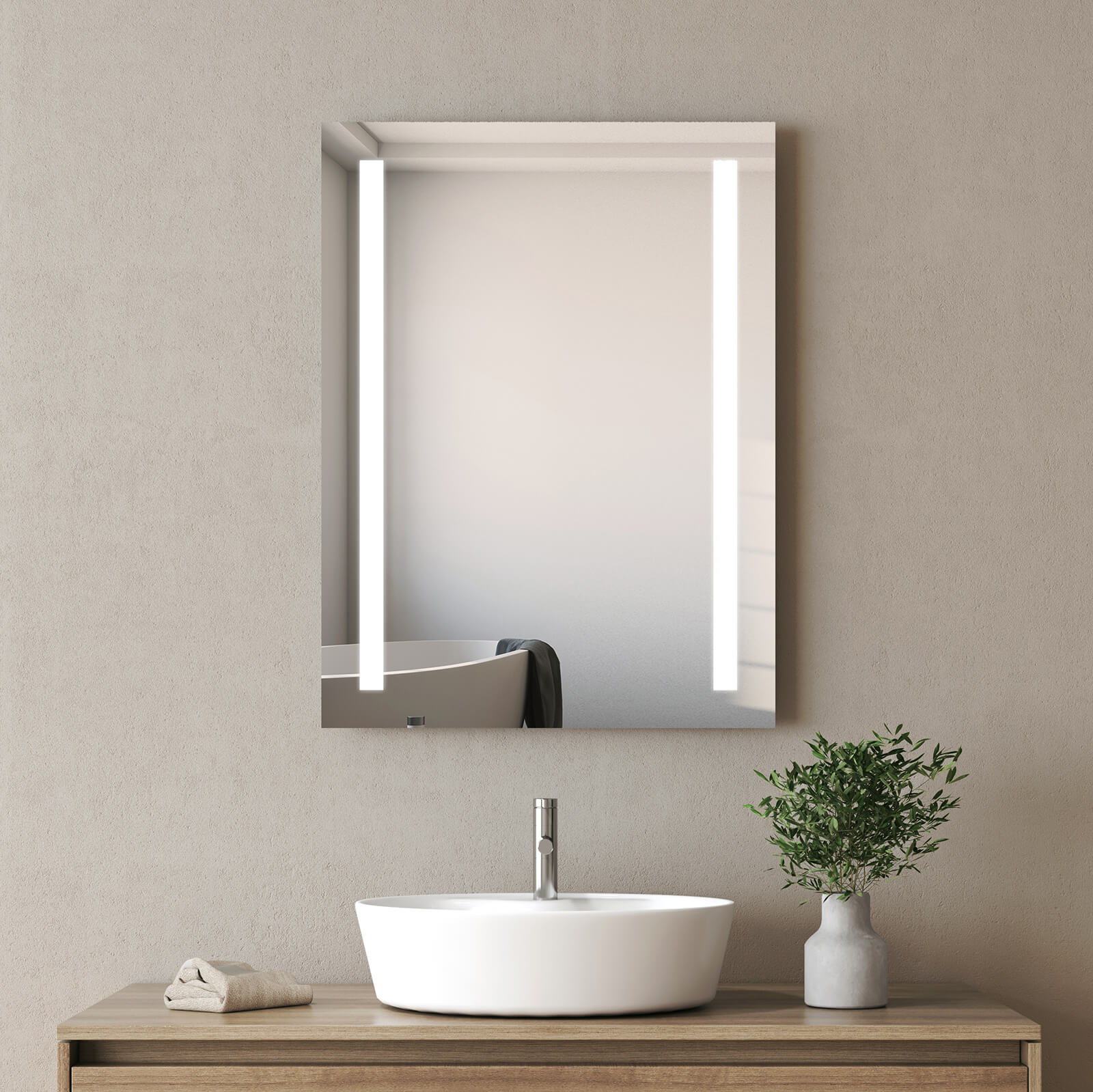 emke-lm01-miroir-led-salle-de-bain-antibu-e-60x80 image 1