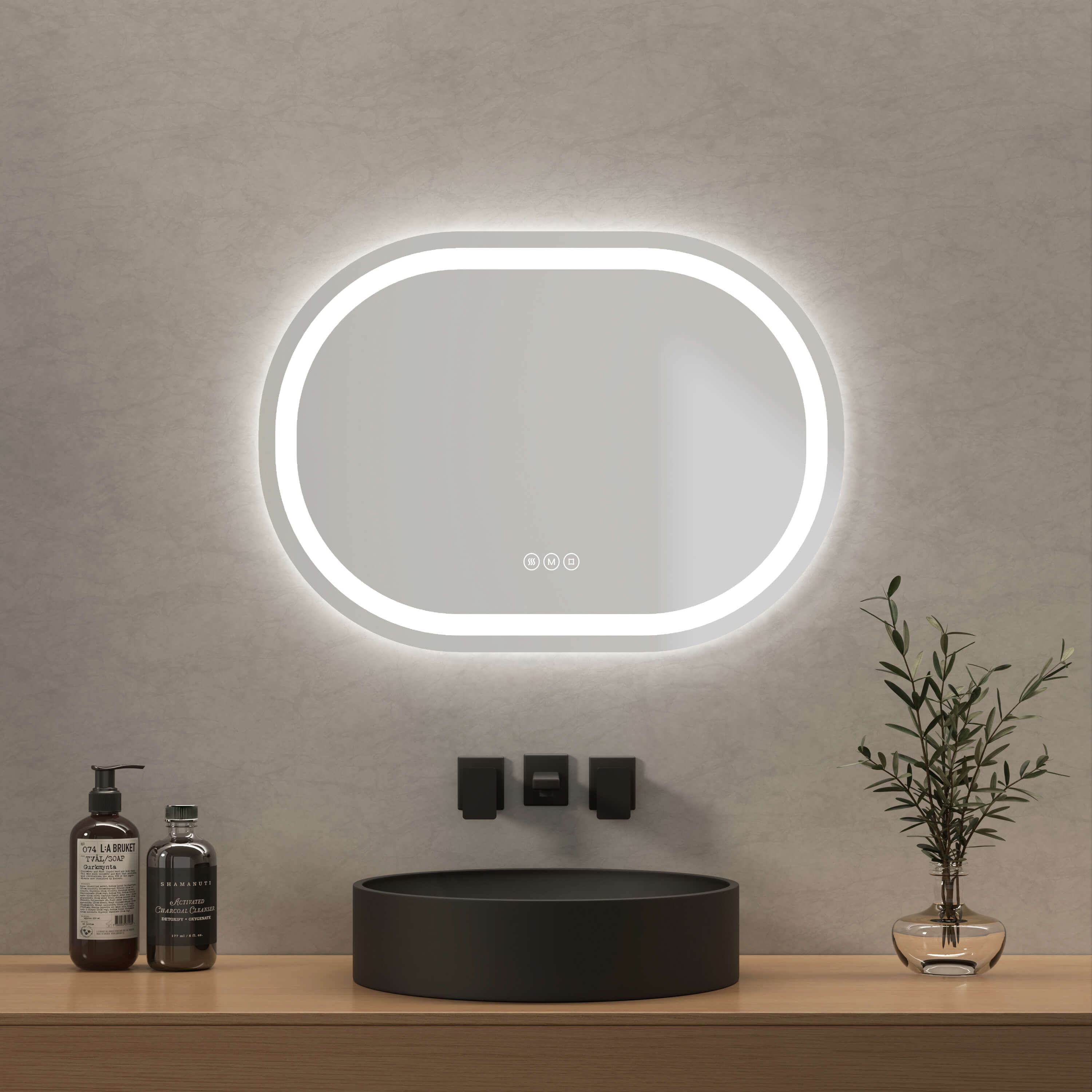 emke-olm06-miroir-led-salle-de-bain-80x60-tactile-anti-bu-e image 1