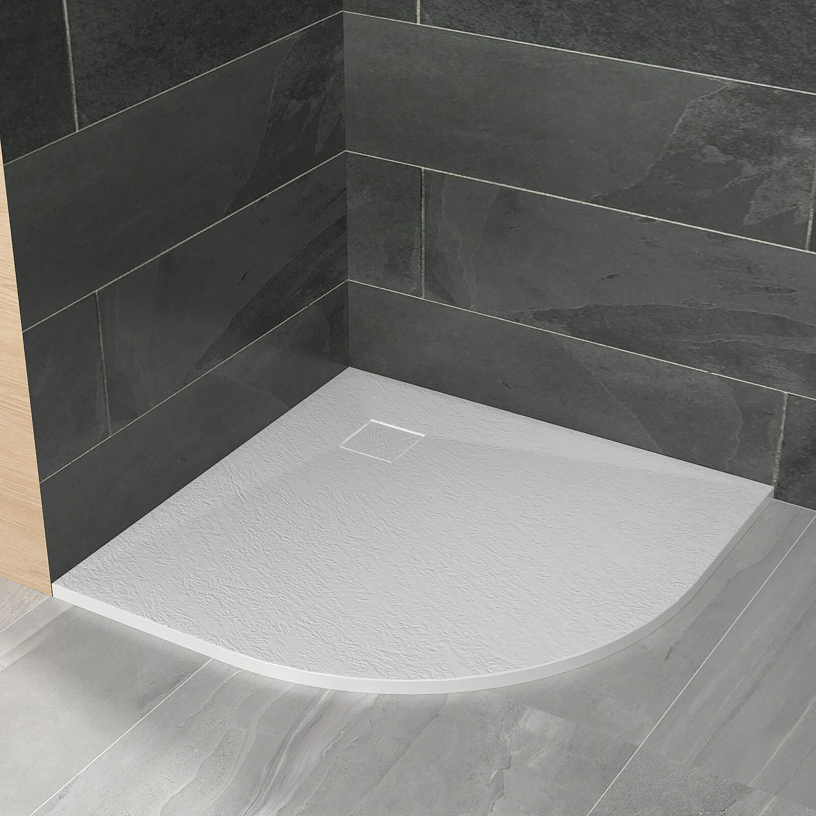 emke-receveur-de-douche-quart-de-cercle-90x90-cm-blanc-antid-rapant image 1
