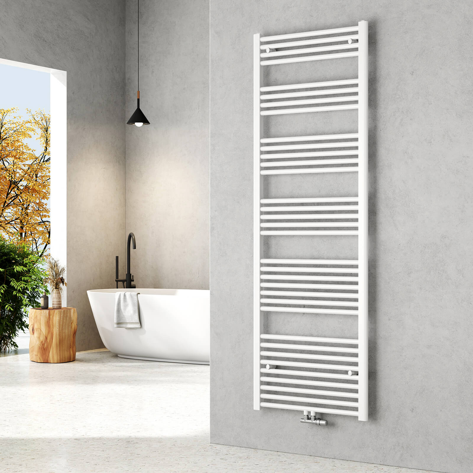 emke-tr-s-che-serviettes-eau-chaude-anthracite-vertical image 2