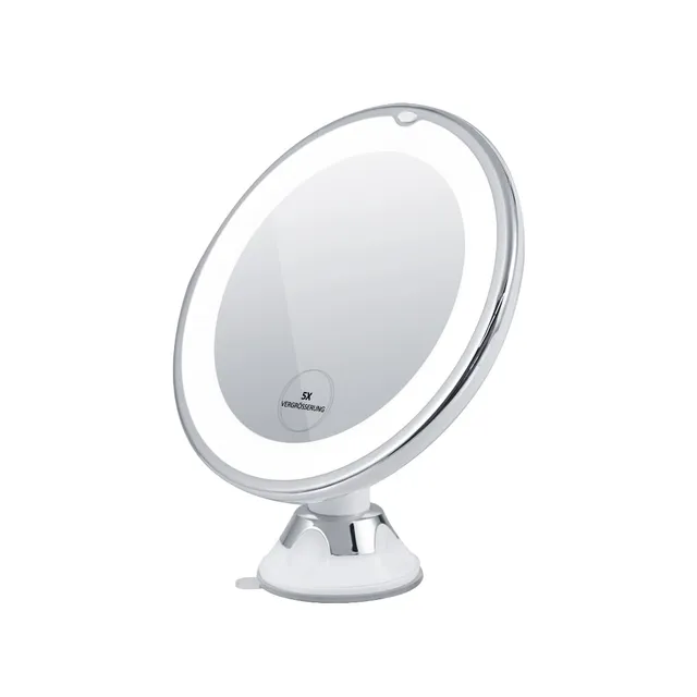 emke-miroir-grossissant-led-5x-ventouse-175-mm image 1