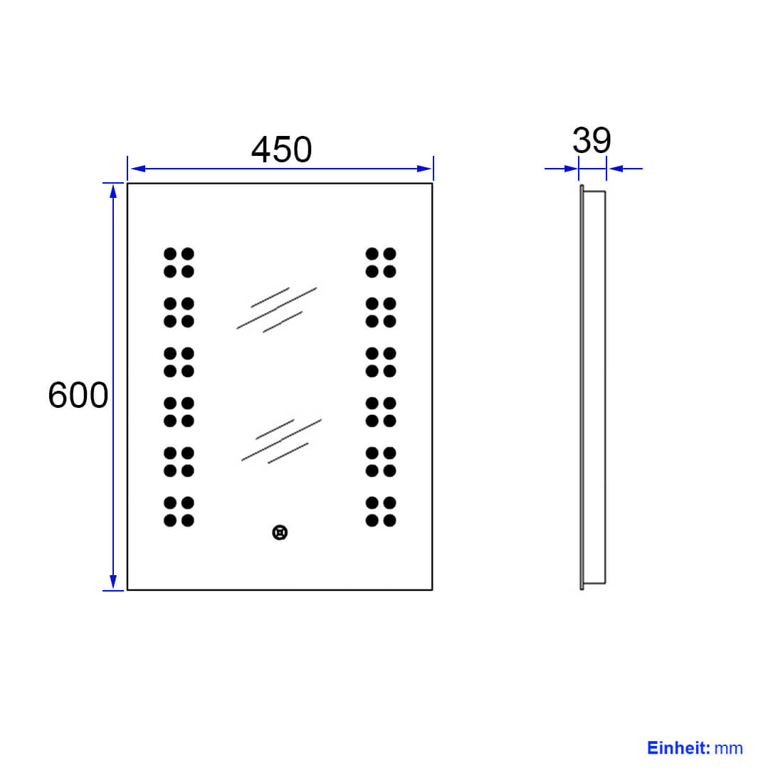 emke-lm07-miroir-led-salle-de-bain-50x70-cm-anti-bu-e image 7