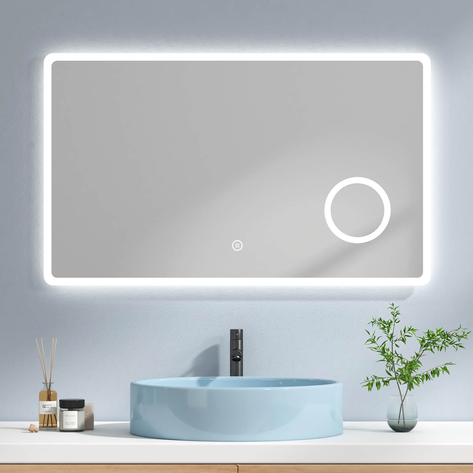emke-lm13-miroir-led-80x60-cm-tactile-6500k image 3