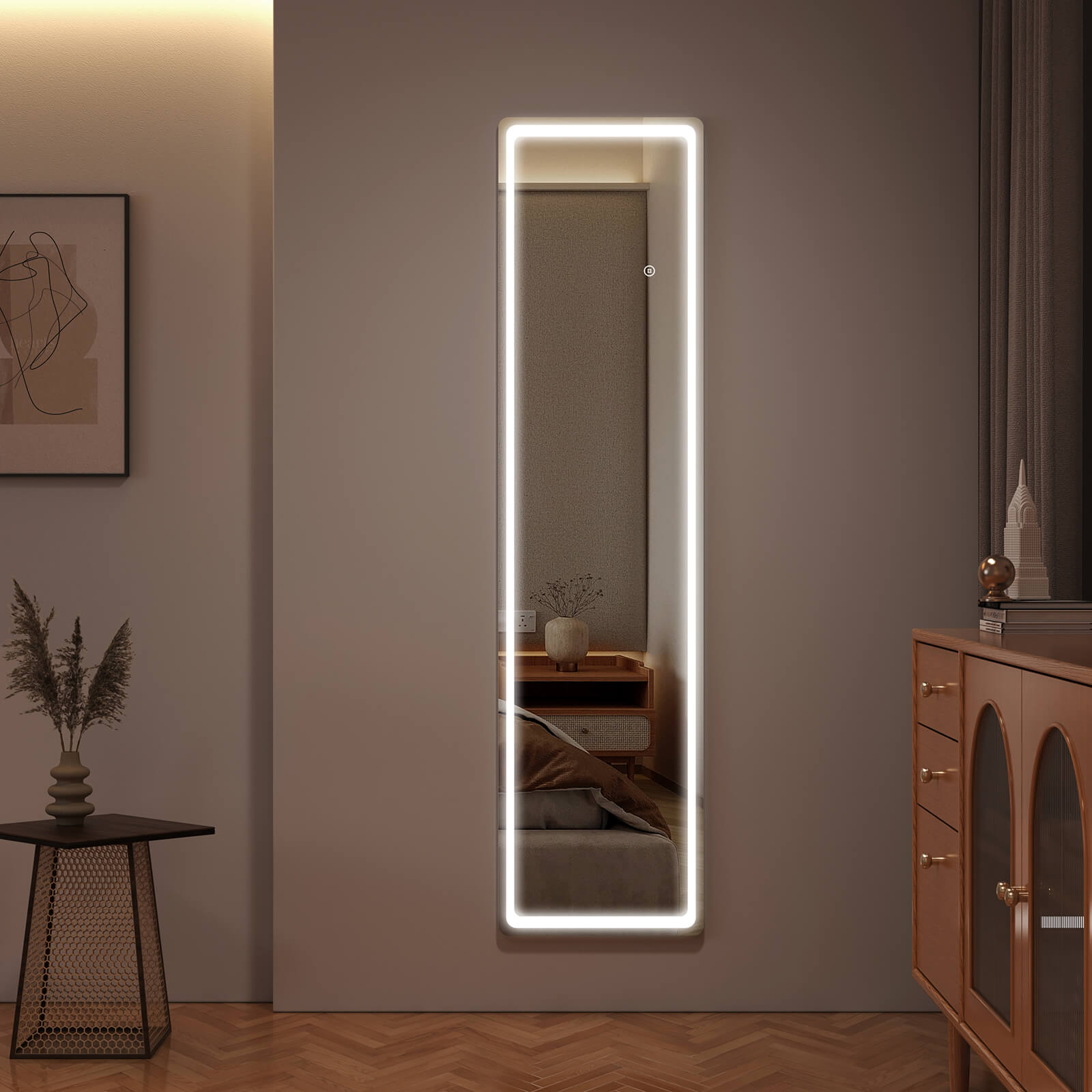 emke-fm01-miroir-sur-pied-led-160x40-3-couleurs image 2