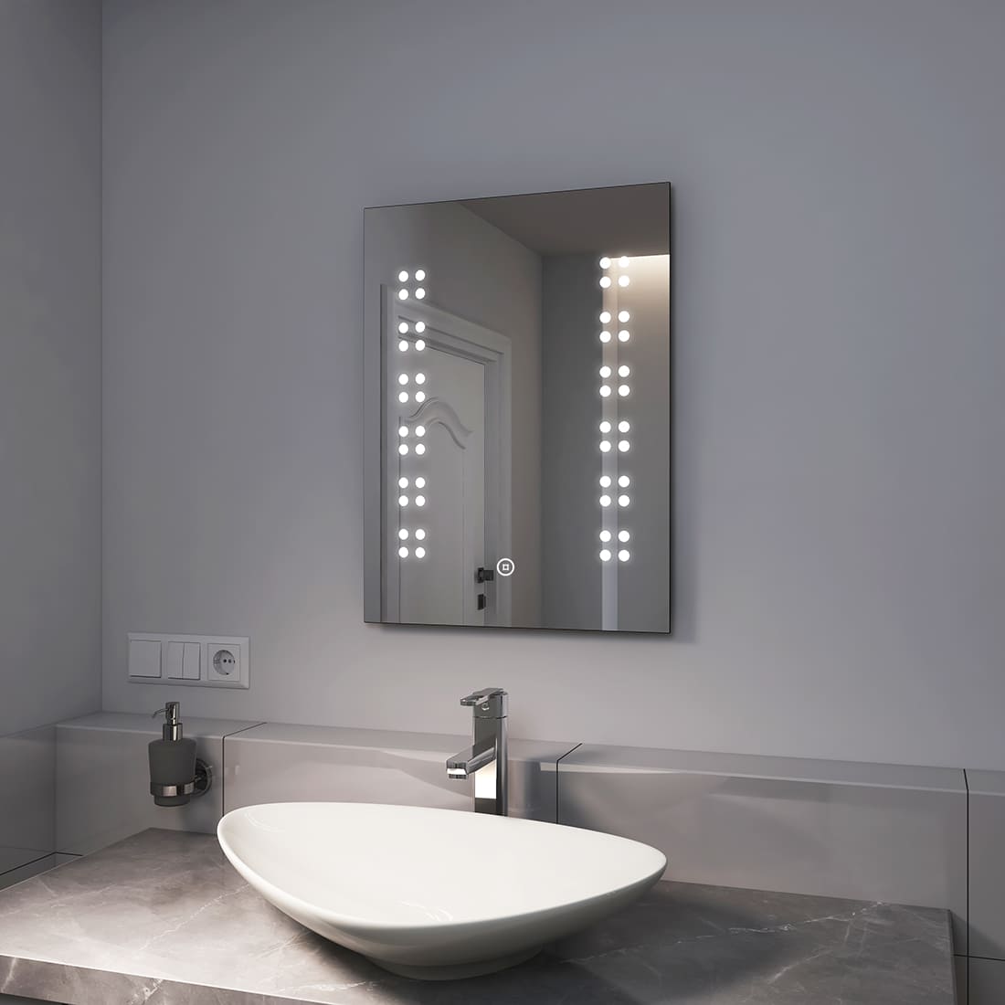 emke-lm07-miroir-led-salle-de-bain-50x70-cm-anti-bu-e image 3
