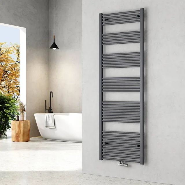 emke-tr-s-che-serviettes-eau-chaude-anthracite-vertical image 1