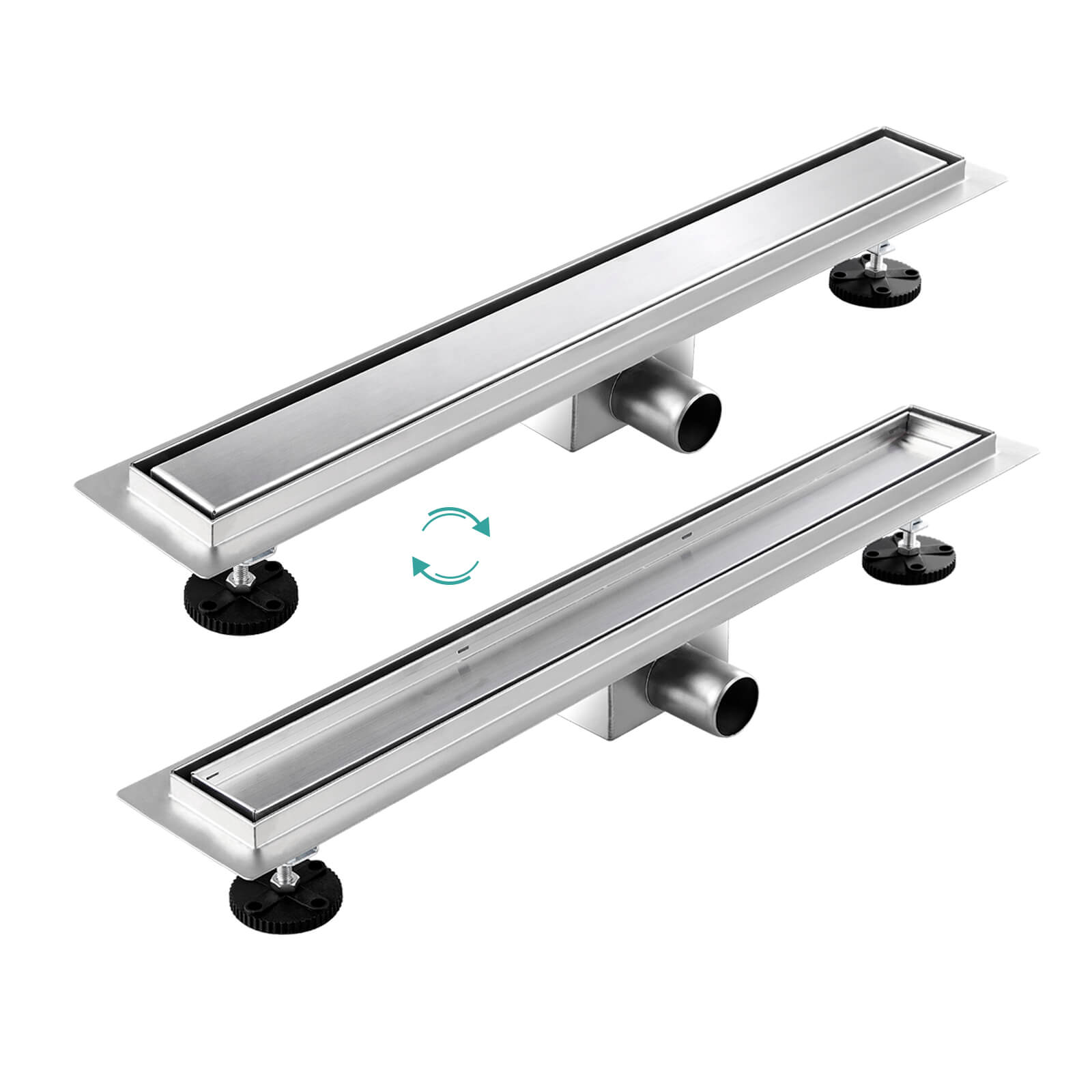 emke-fd2-caniveau-de-douche-inox-carrelable-60x7-cm image 1