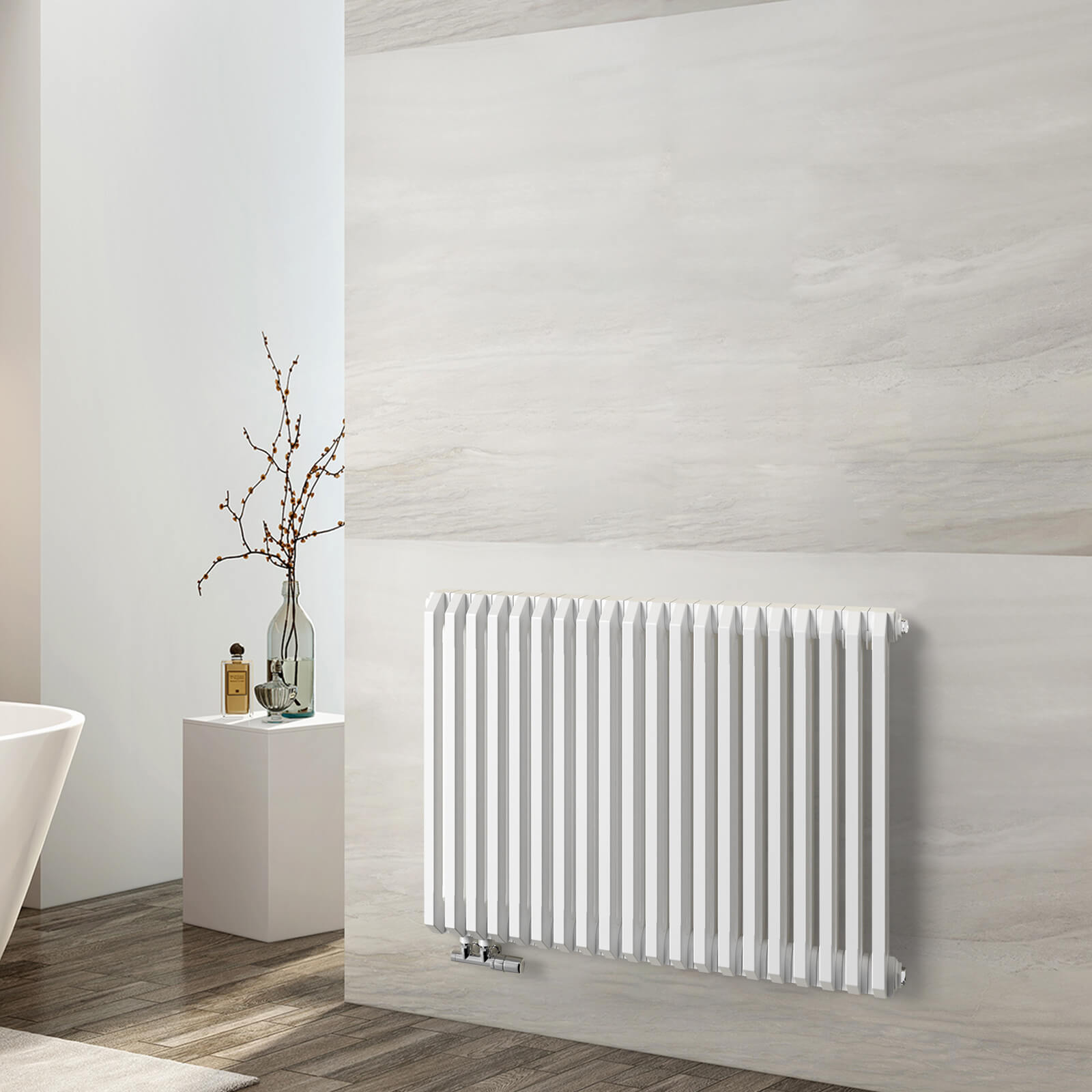 emke-dr-radiateur-design-blanc-60x60-eau-chaude image 2