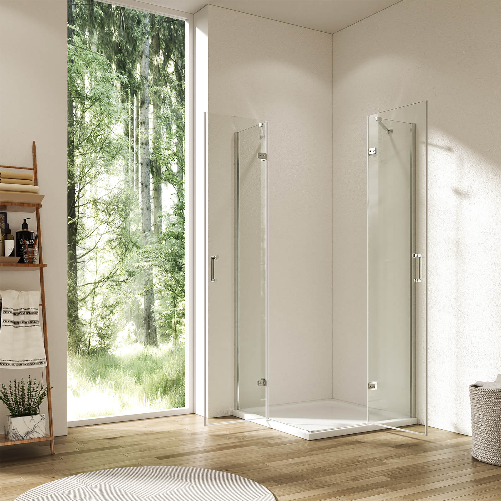 emke-cabine-de-douche-angle-90x195-90x195-portes-battantes image 5