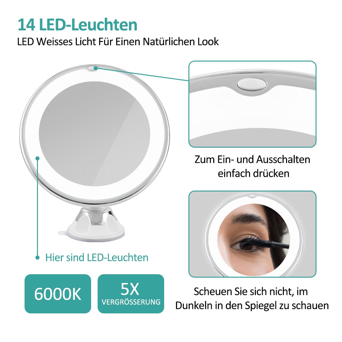 emke-miroir-grossissant-led-5x-ventouse-175-mm image 4