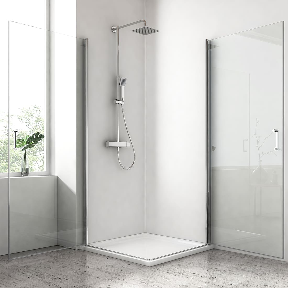 emke-cabine-de-douche-angle-80x185cm-double-porte image 7