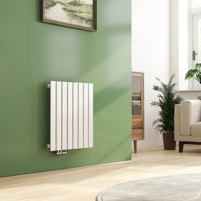 emke-radiateur-plat-63x100-cm-blanc-eau-chaude image 1