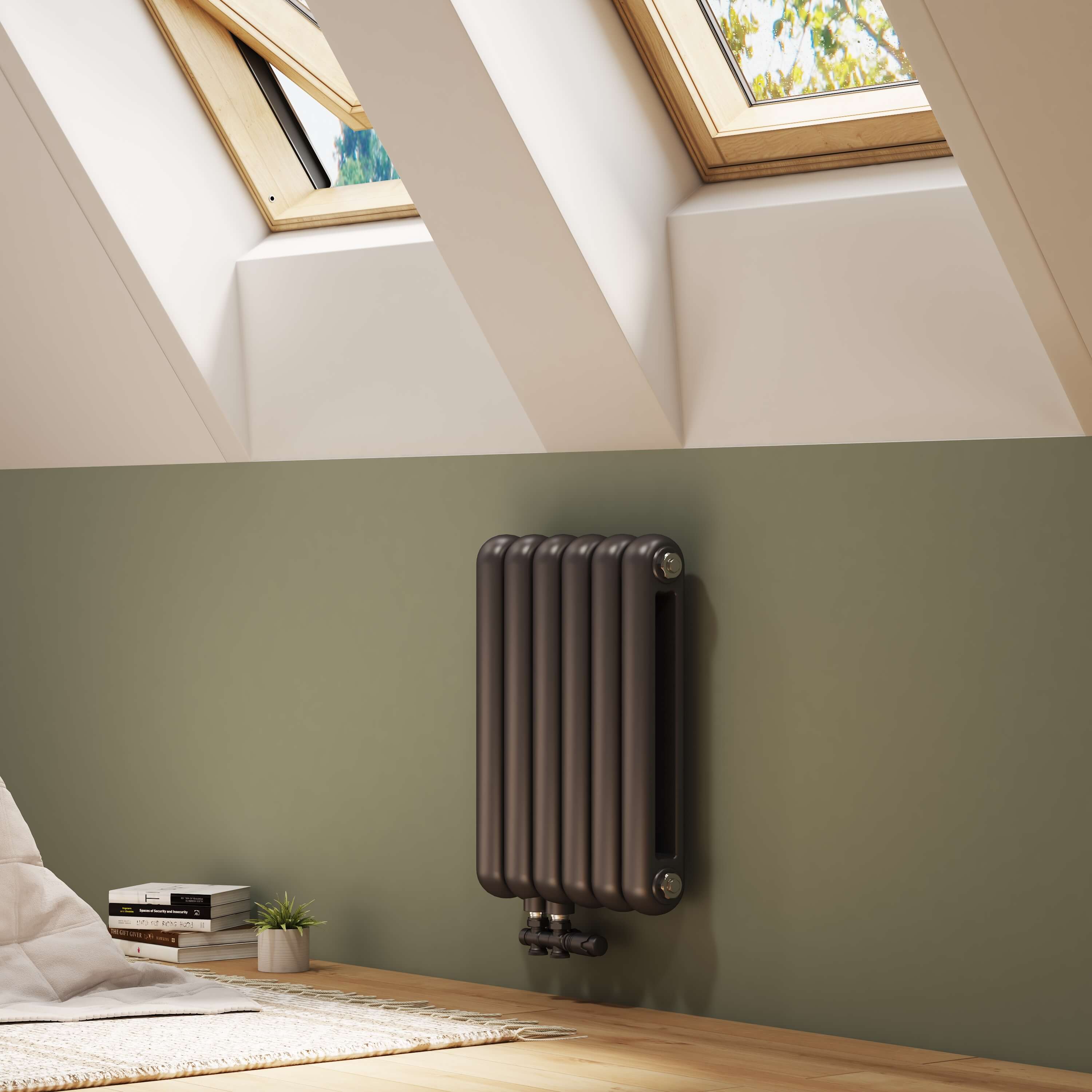 emke-radiateur-eau-chaude-rond-double-anthracite-55x100 image 8