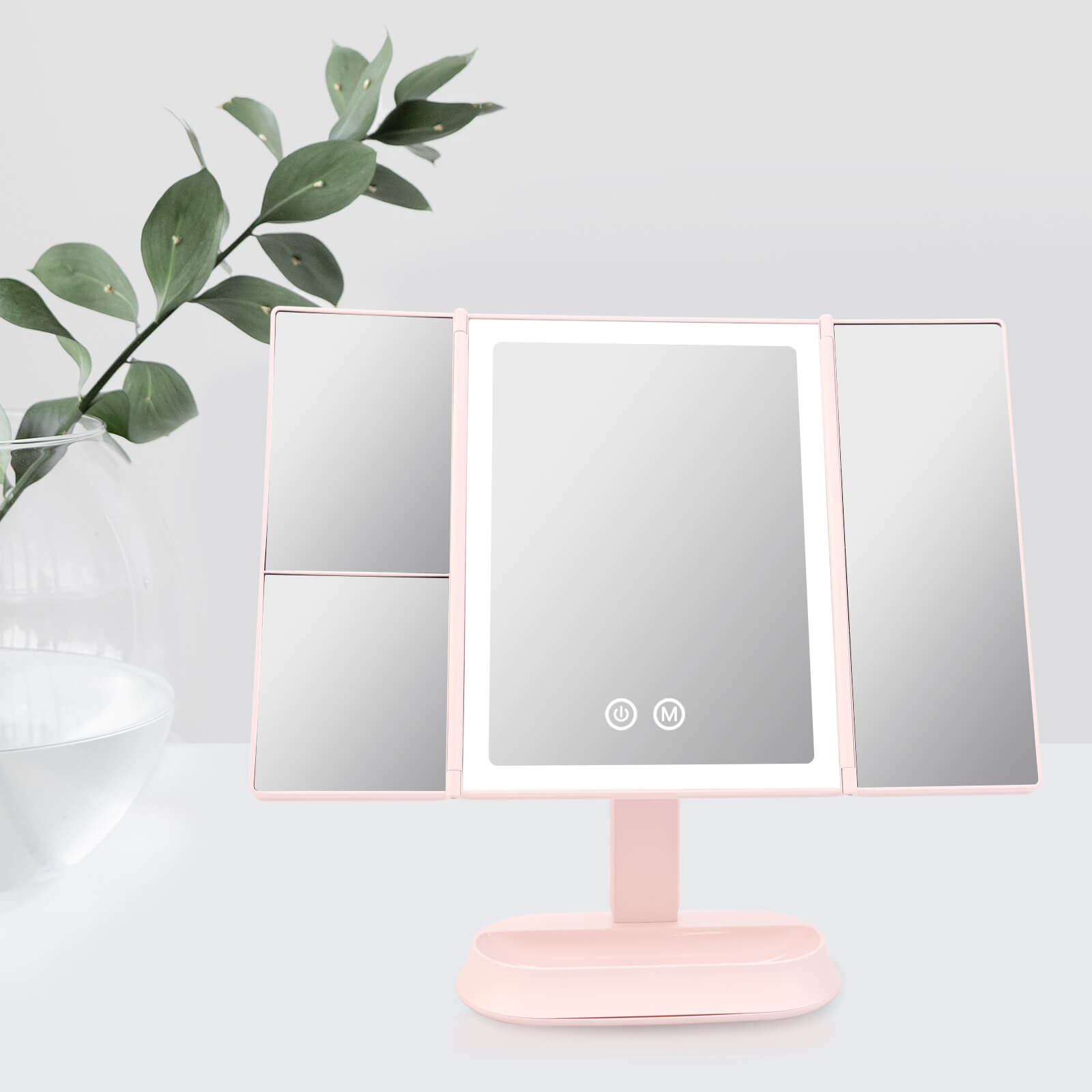 emke-cm03-miroir-maquillage-led-5x-7x-blanc image 2