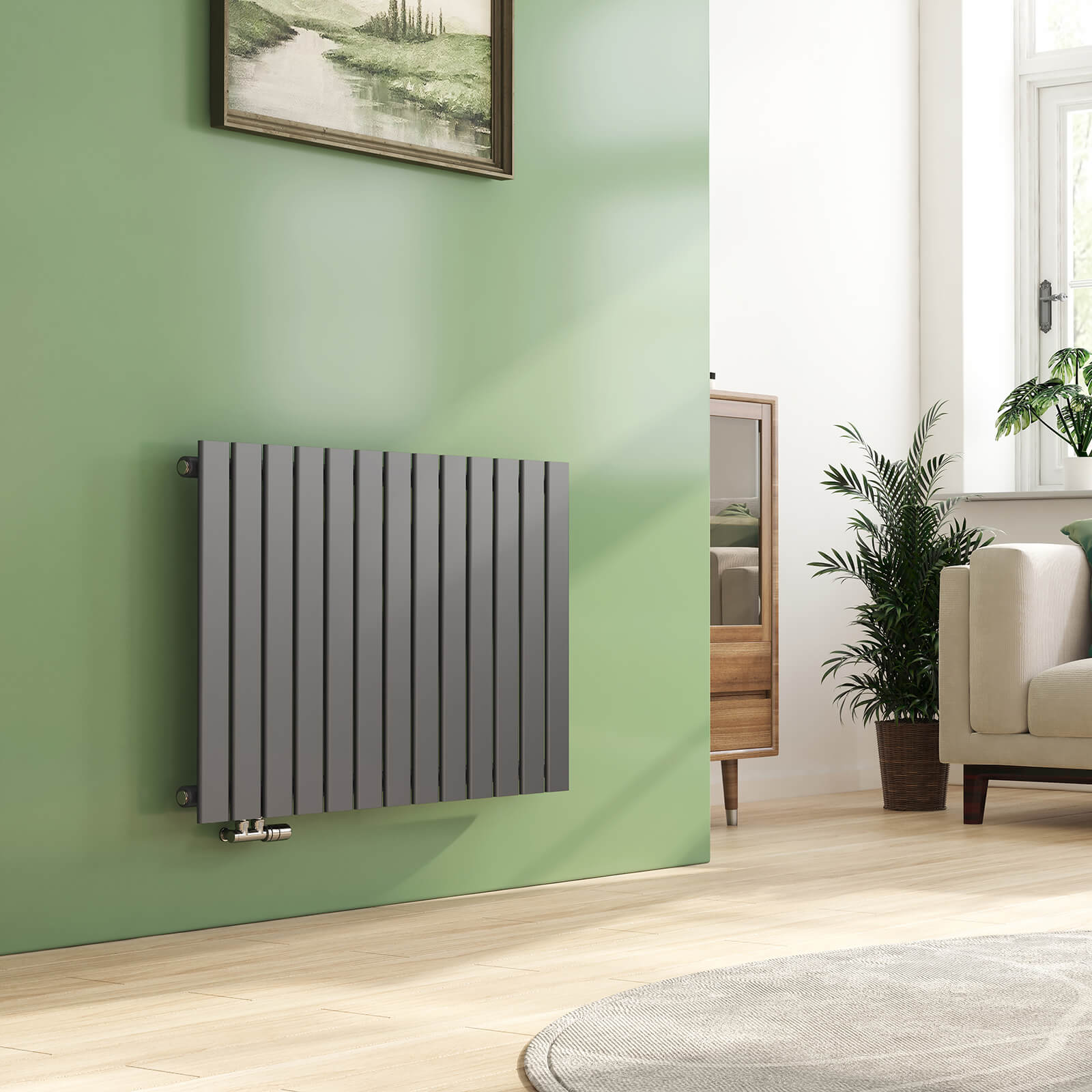 emke-radiateur-plat-63x100-cm-blanc-eau-chaude image 6
