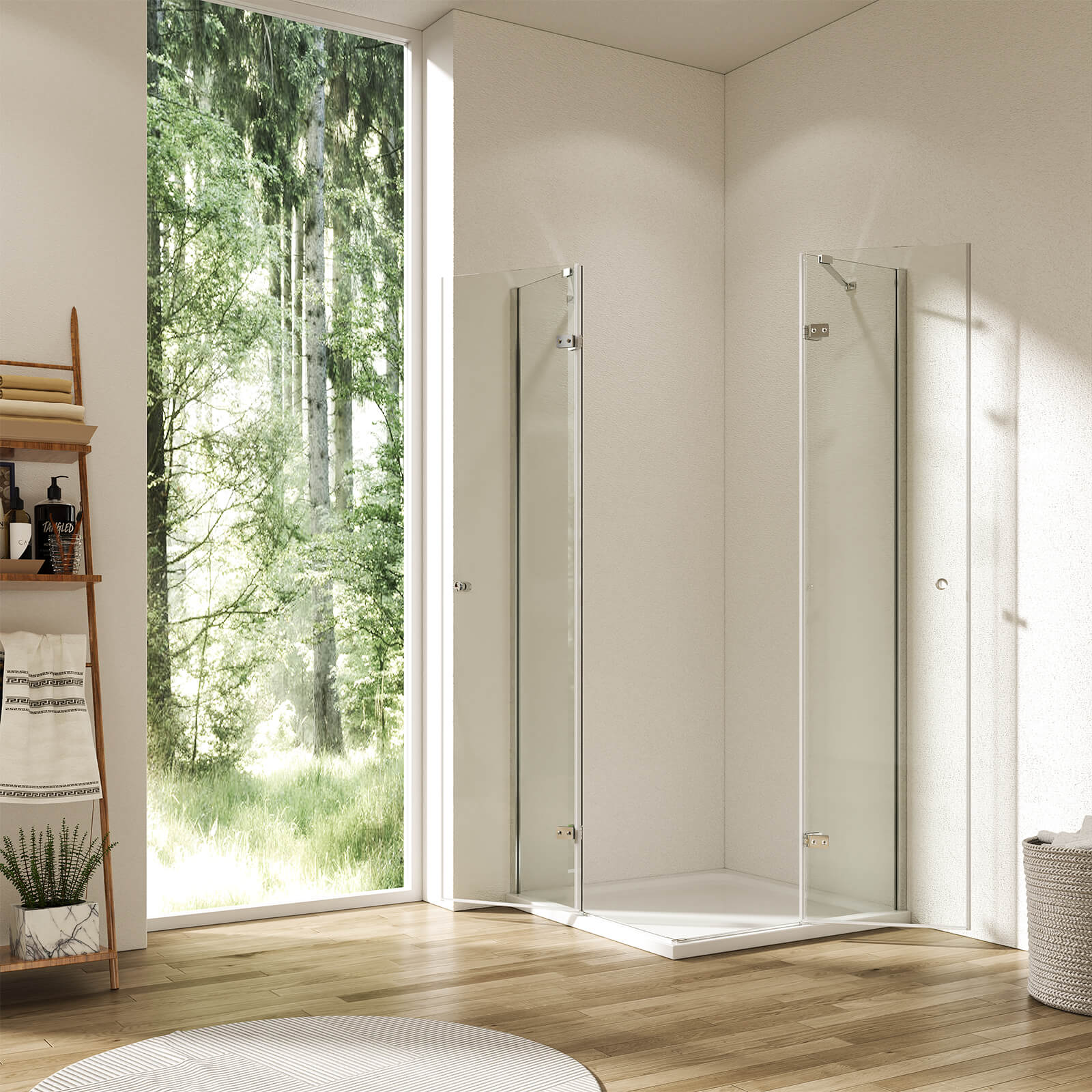 emke-cabine-de-douche-angle-90x195-90x195-portes-battantes image 3