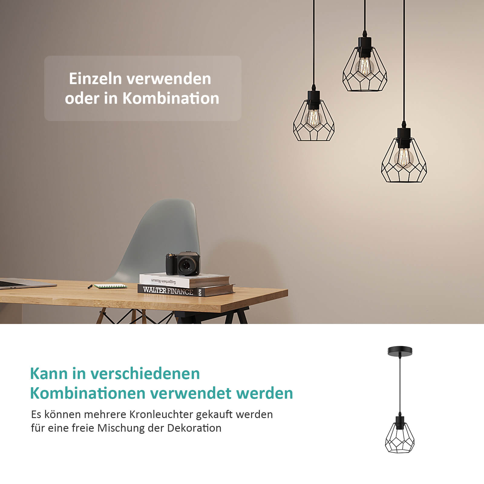 emke-l25b1bl-suspension-noire-1-lumi-re image 3