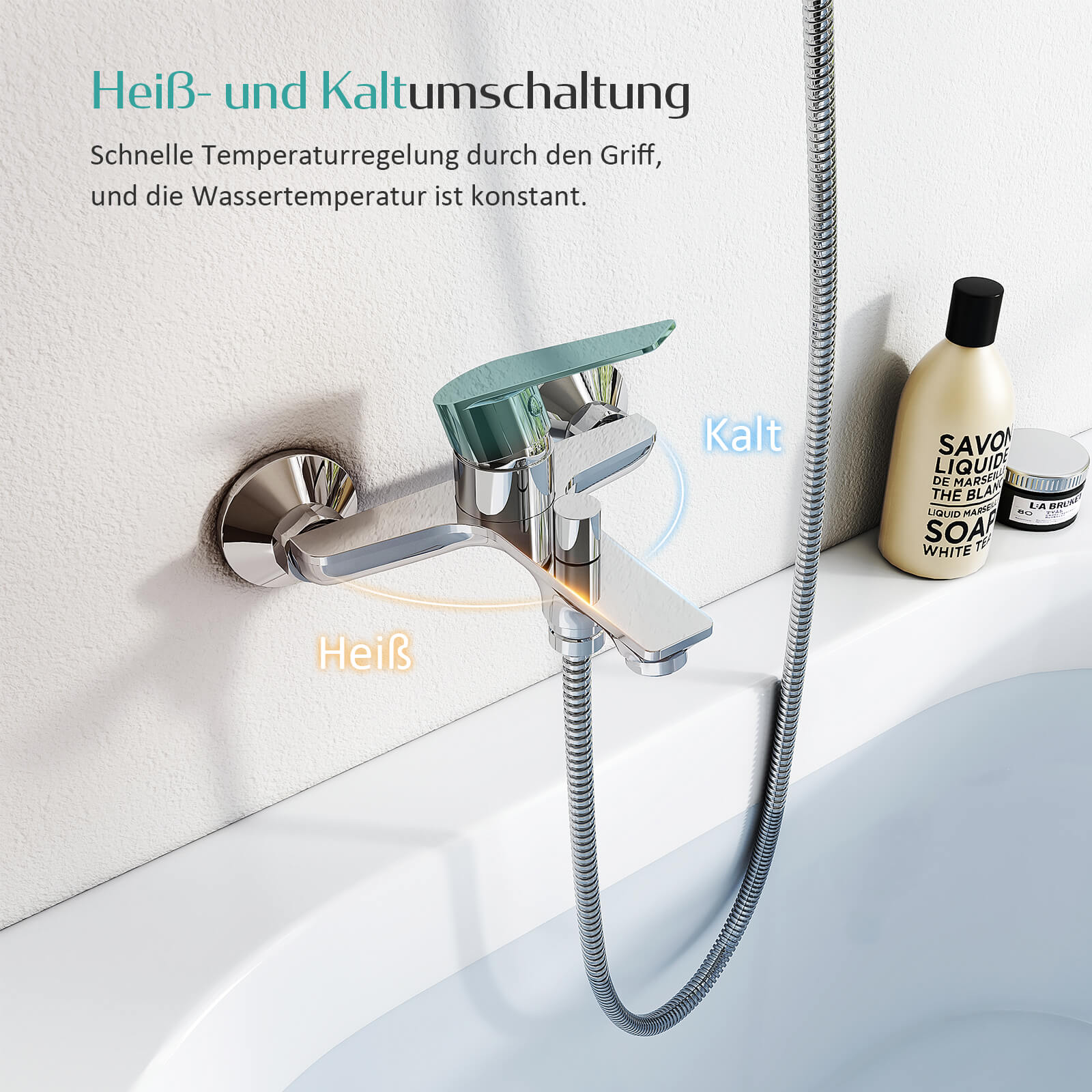 emke-f03-mitigeur-douche-mural-chrome-2-sorties image 3