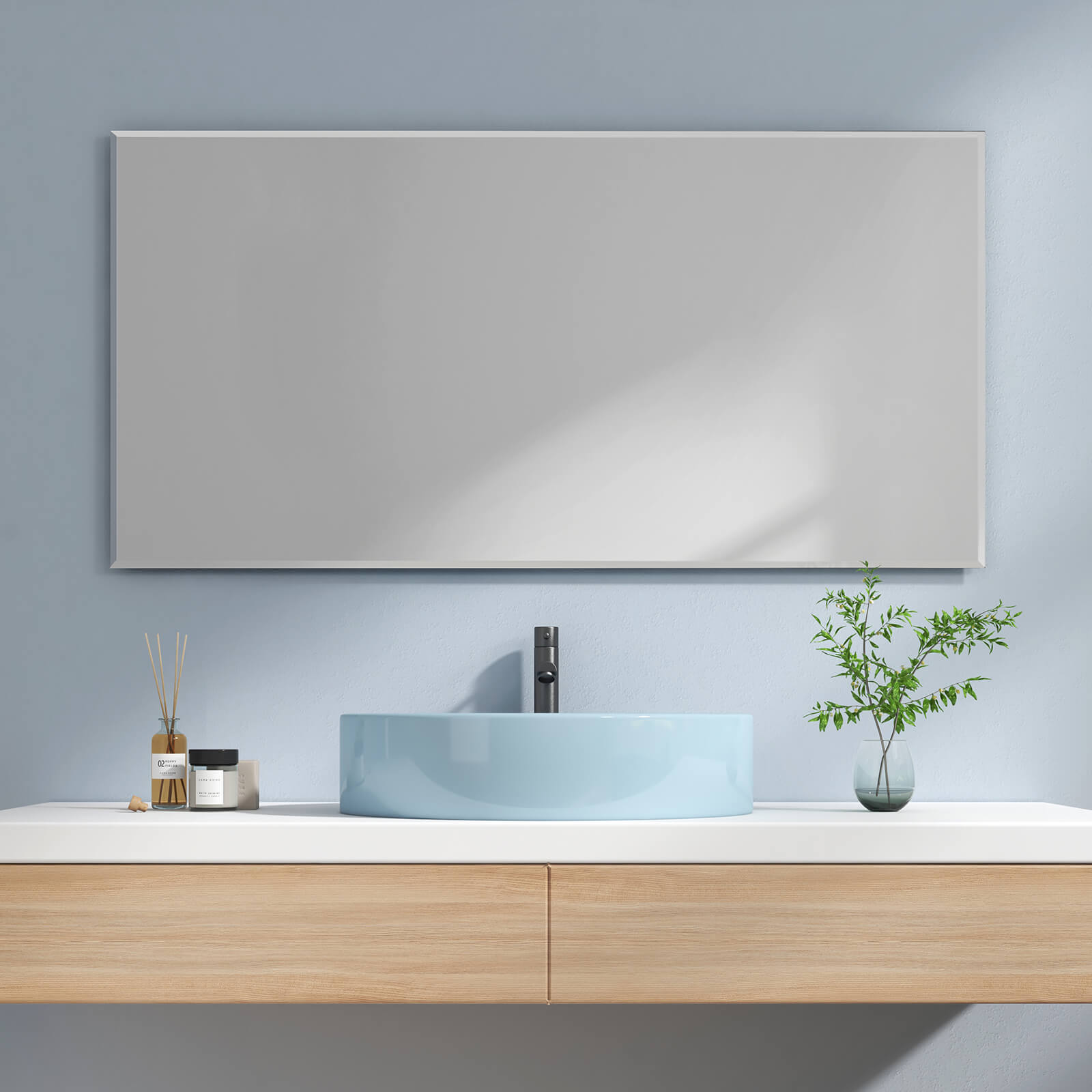 emke-miroir-mural-rectangulaire-120x60-sans-cadre image 1