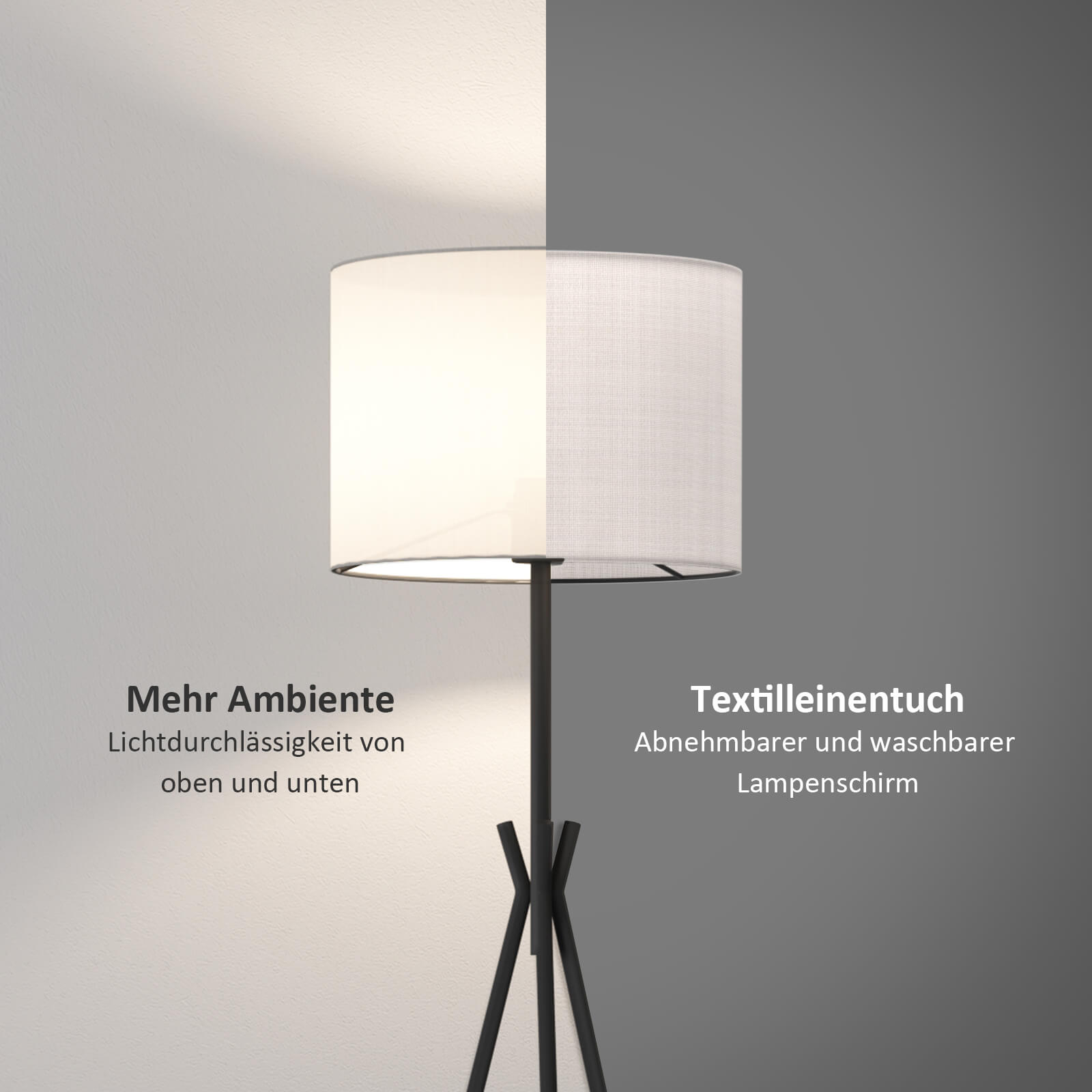 emke-l20e2bl-lampadaire-tr-pied-e27-lin image 5