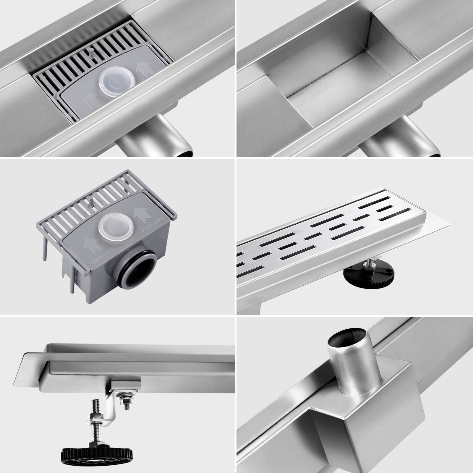 emke-fd1-caniveau-douche-inox-bross-kit-complet image 5