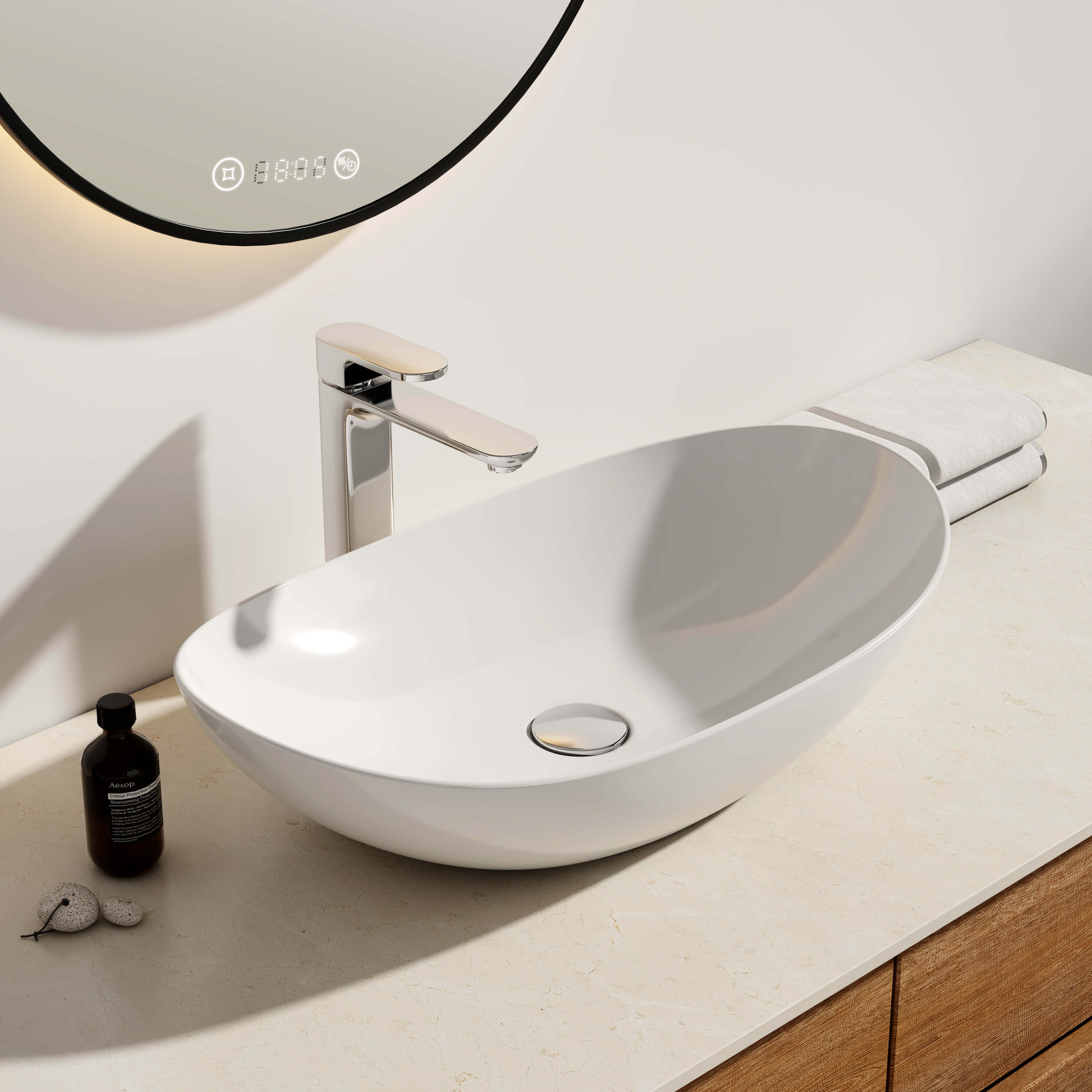 emke-cb05-vasque-poser-c-ramique-blanc-61-5x36-cm-ovale image 1
