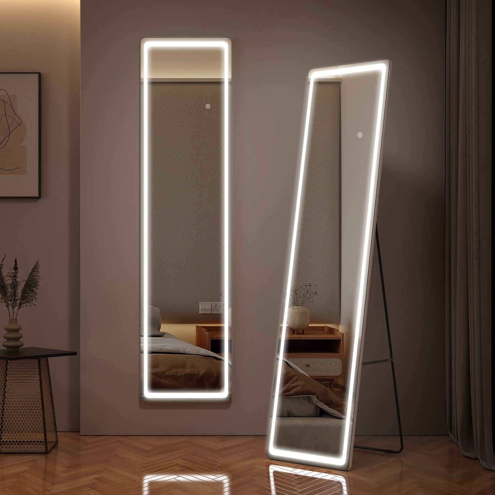 emke-fm01-miroir-sur-pied-led-160x40-3-couleurs image 3