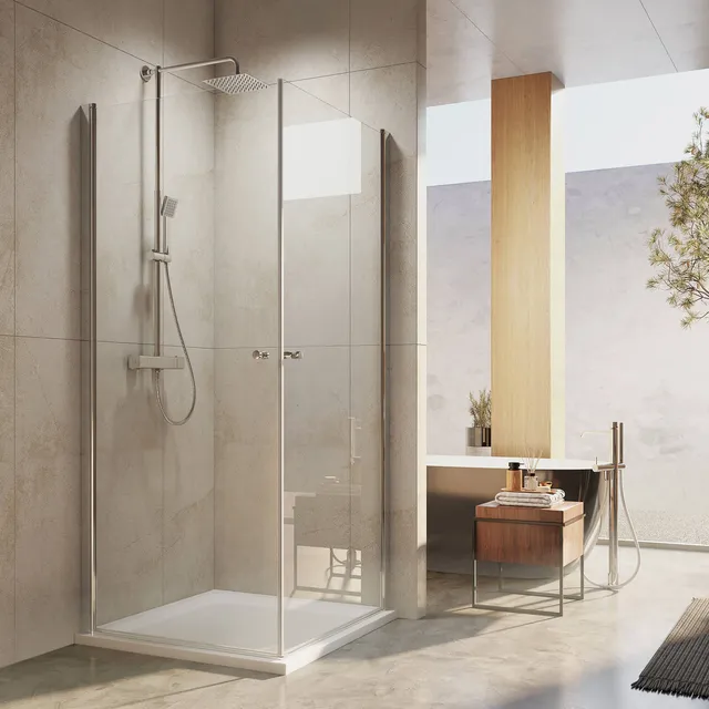 emke-cabine-de-douche-angle-80x185cm-double-porte image 1