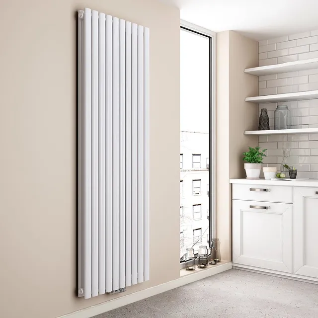 emke-radiateur-eau-chaude-vertical-blanc-180x60-double image 1