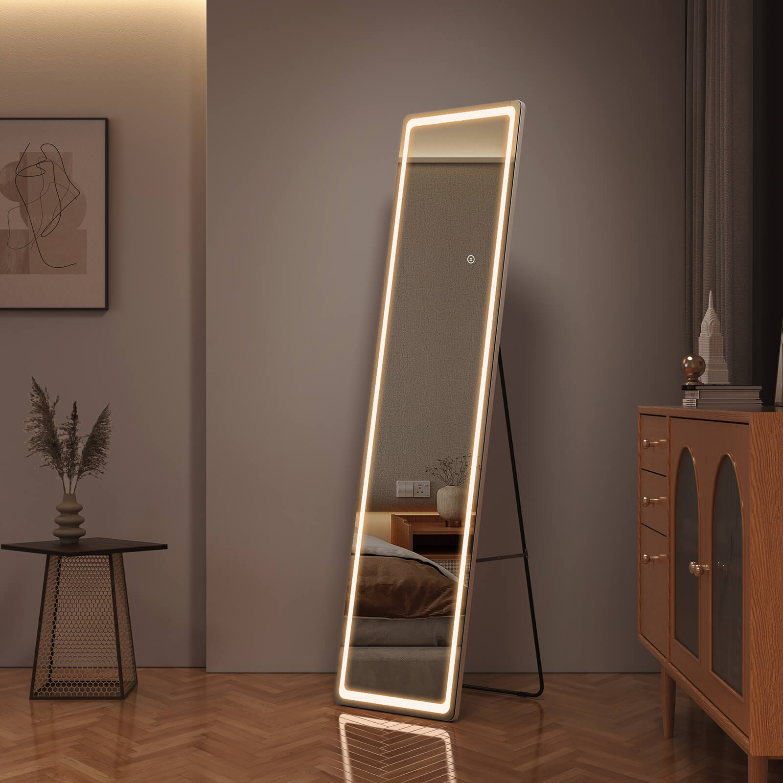 emke-fm01-miroir-sur-pied-led-160x40-3-couleurs image 4