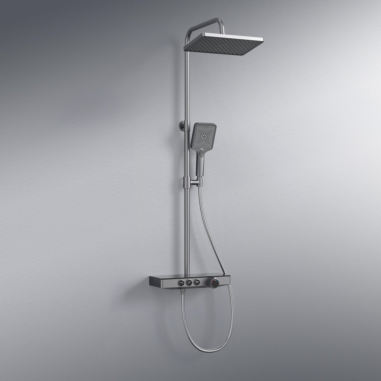 emke-f09-colonne-de-douche-thermostatique-chrome-3-jets image 2