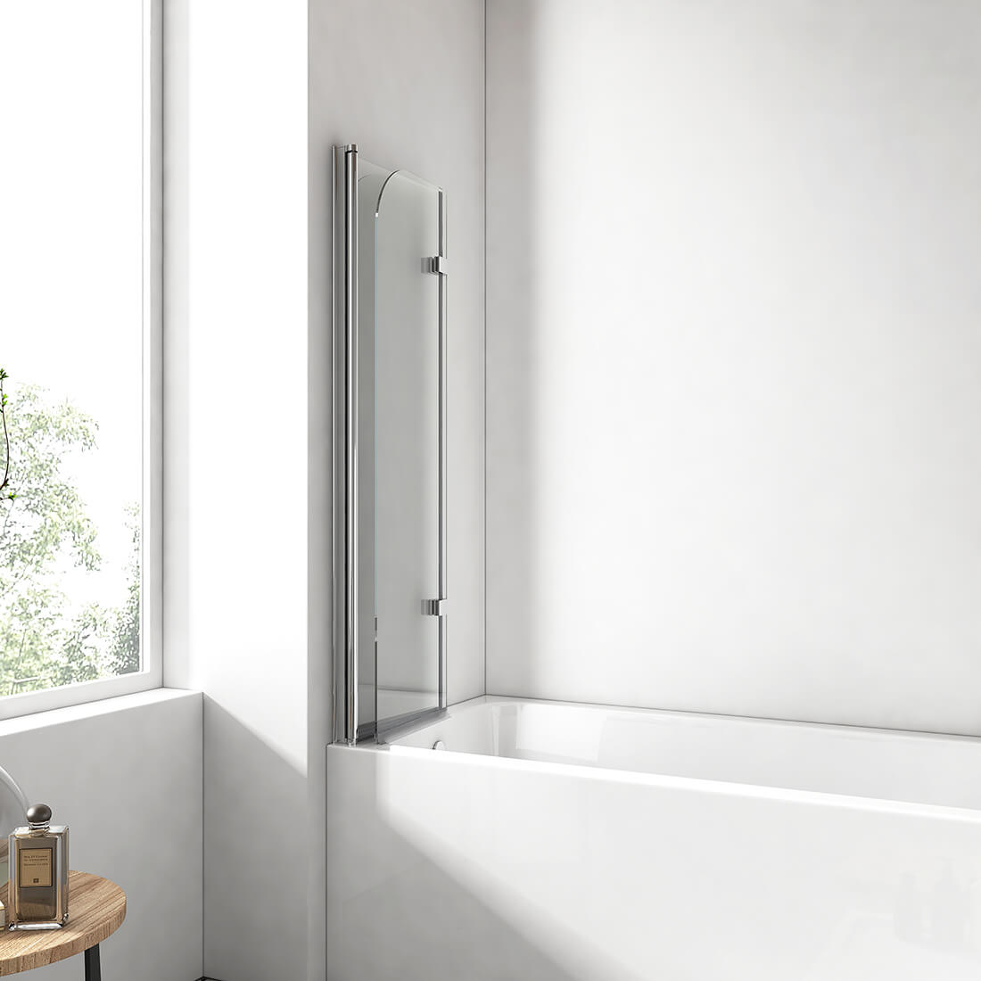 emke-pare-baignoire-2-volets-100-cm-noir-verre-6-mm image 4