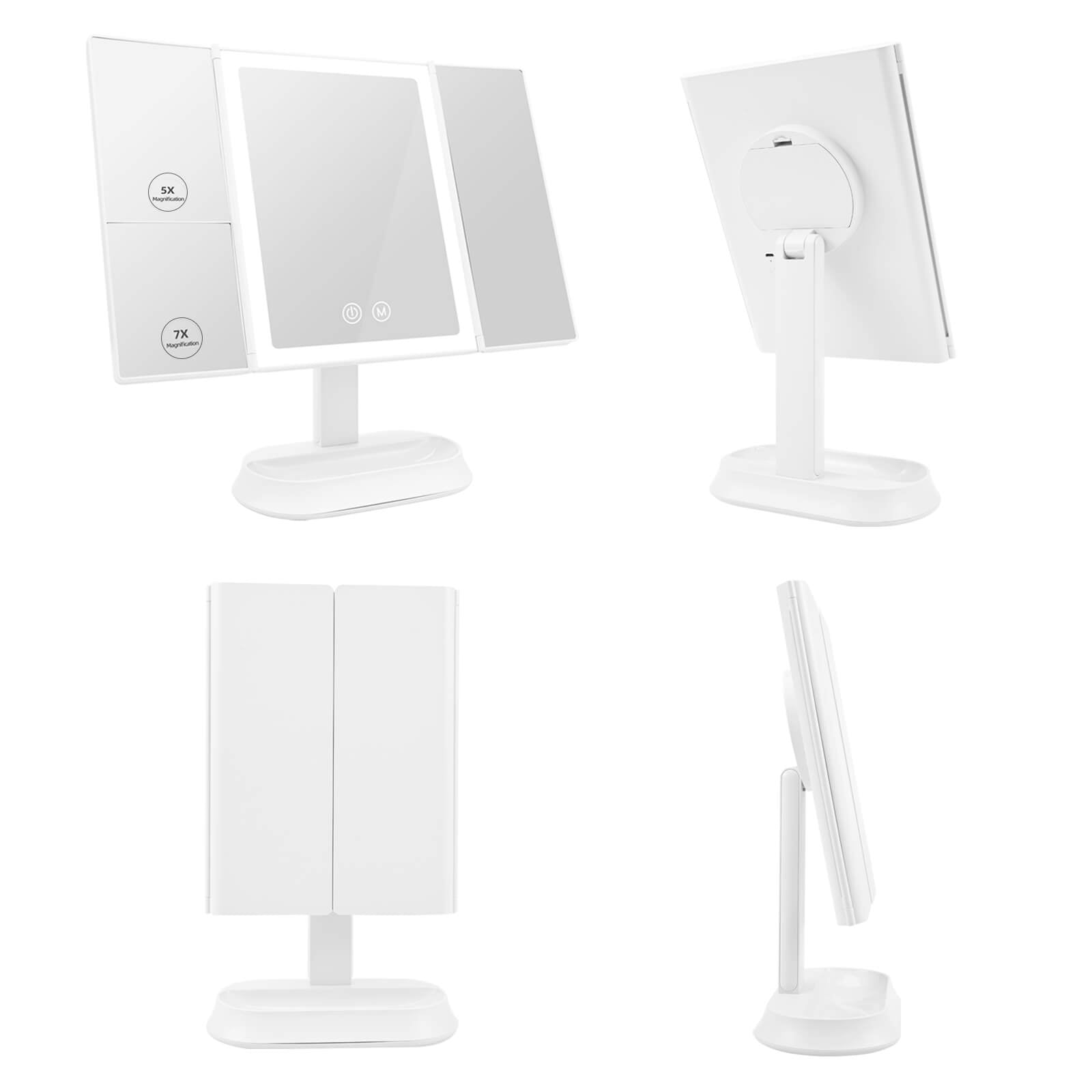 emke-cm03-miroir-maquillage-led-5x-7x-blanc image 5