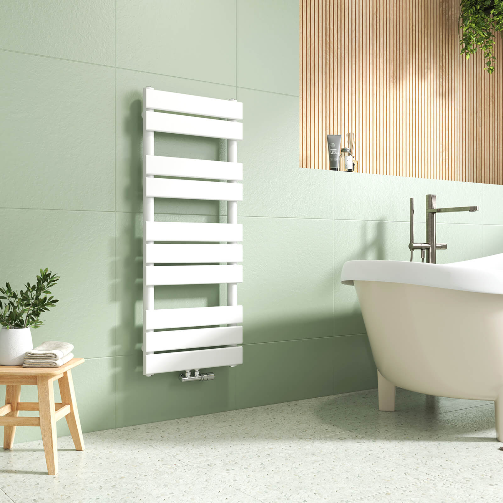 emke-s-che-serviette-ftr-eau-chaude-blanc-120x60 image 7