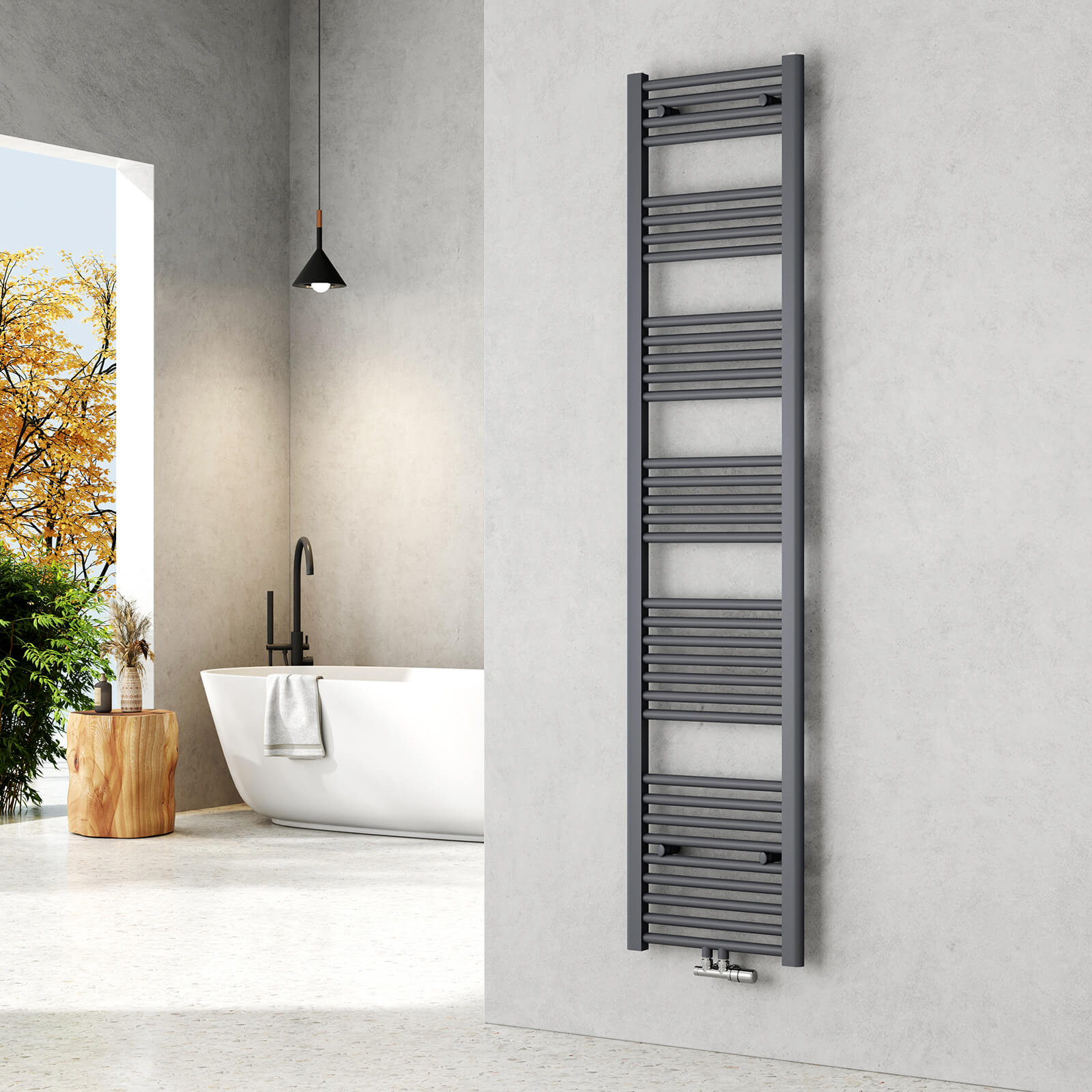 emke-tr-s-che-serviettes-eau-chaude-anthracite-vertical image 5