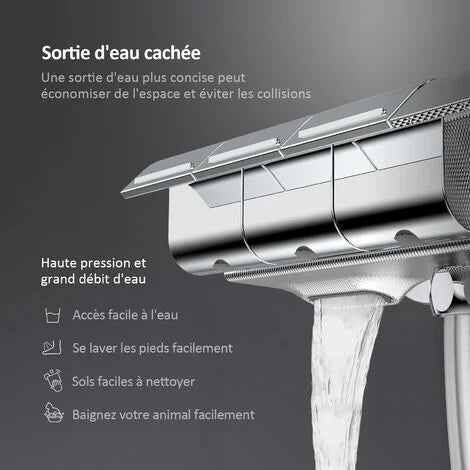 emke-f12-colonne-de-douche-thermostatique-chrome-effet-pluie image 5