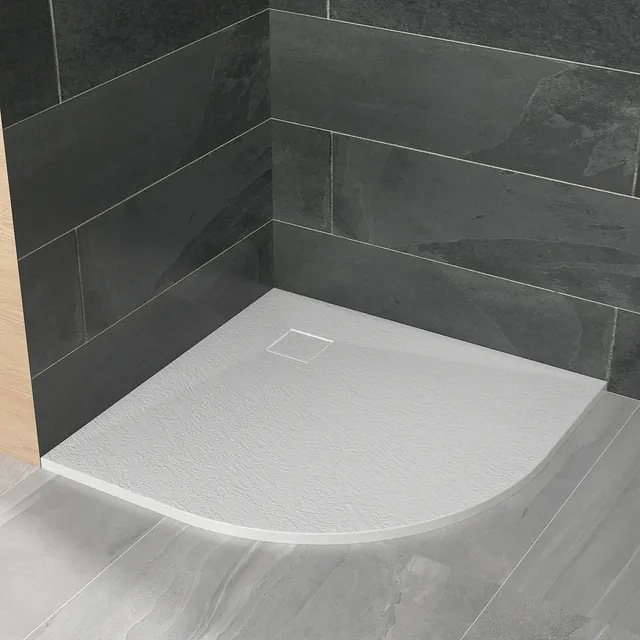 emke-receveur-de-douche-quart-de-cercle-90x90-cm-blanc-antid-rapant image 1