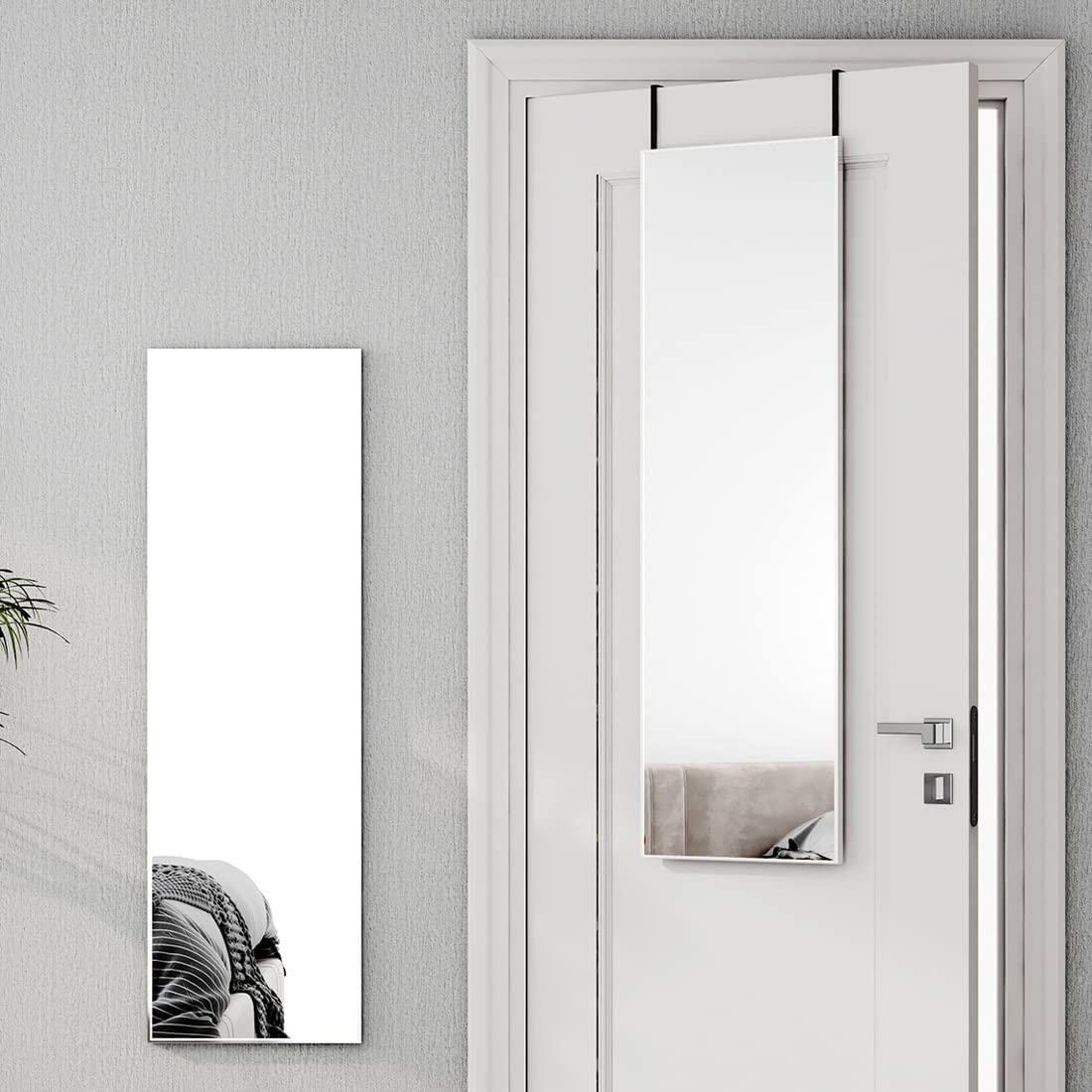 emke-fm02-miroir-sur-pied-noir-160x40-cm-pleine-longueur image 4