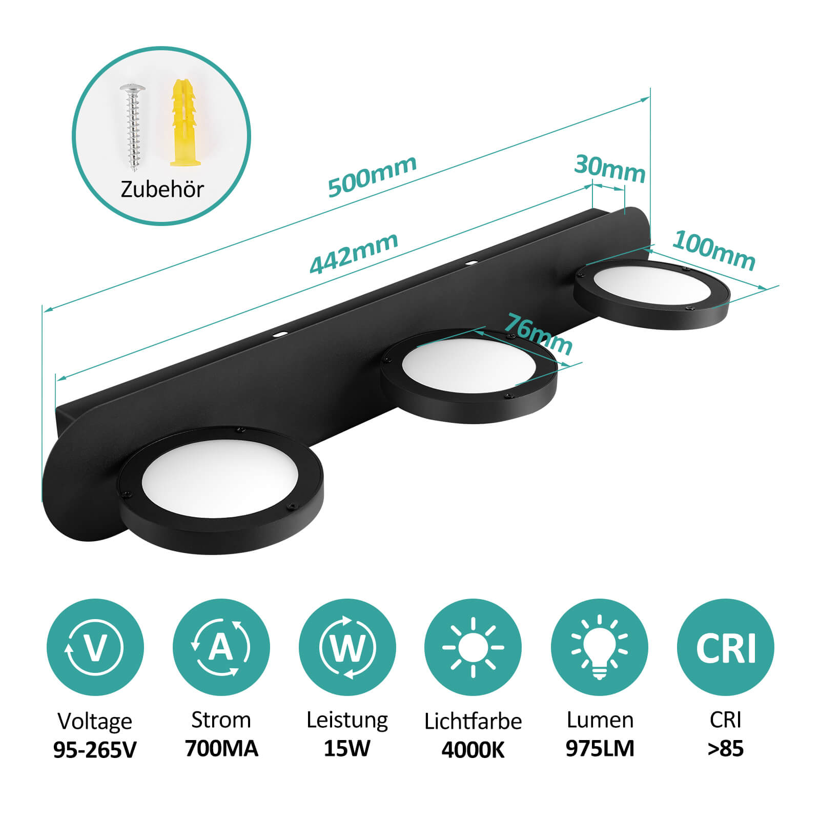 emke-luminaire-l24-applique-miroir-led-50-cm-noir-mat image 8