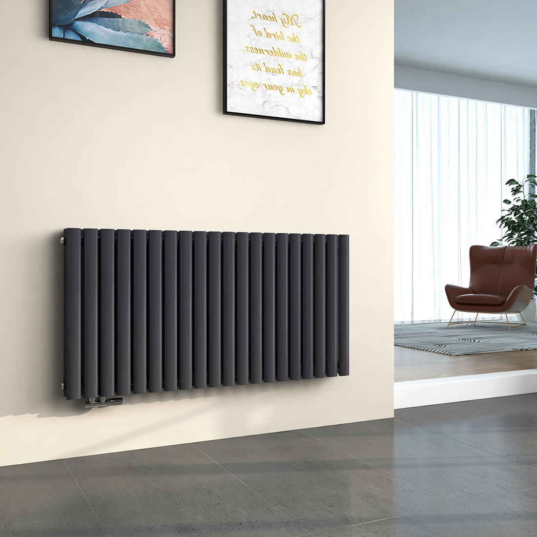 emke-radiateur-horizontal-double-couche-anthracite-60x120-cm image 6