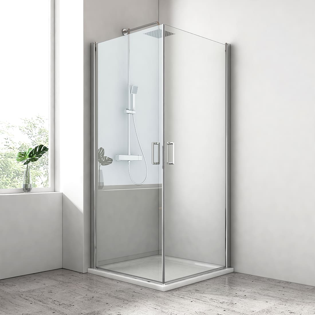 emke-cabine-de-douche-angle-80x185cm-double-porte image 5